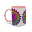 Vibrant Mandala Art Mug with Unique and Intricate Design