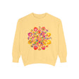 Vibrant Mandala Sweatshirt featuring a colorful and detailed design, perfect for adding a pop of color to your wardrobe