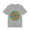 Vibrant Mandala Tee - Peace & Tranquility: A colorful mandala design on a comfortable t-shirt, promoting a sense of calm and inner harmony