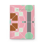 Rivista con copertina rigida Minimal Forms — Design geometrico nordico Bauhaus