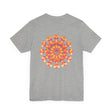 Vibrant Mandala Tee with intricate spiritual patterns for spiritual peace