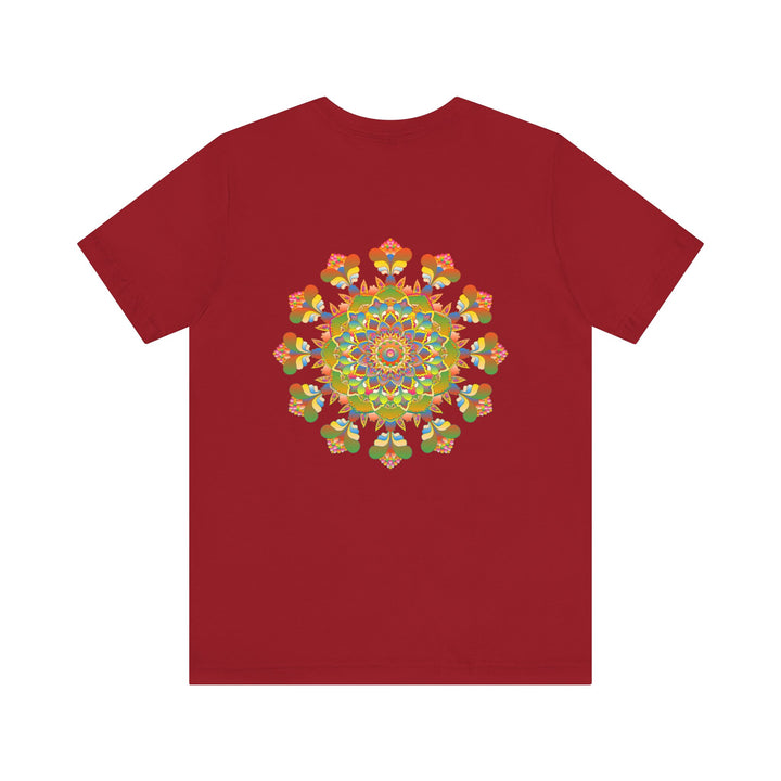 Woman in nature wearing Mandala Peace & Harmony T-Shirt