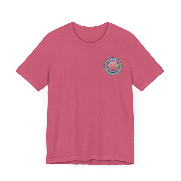 Beautiful Mandala Tee featuring intricate design for spiritual peace and harmony