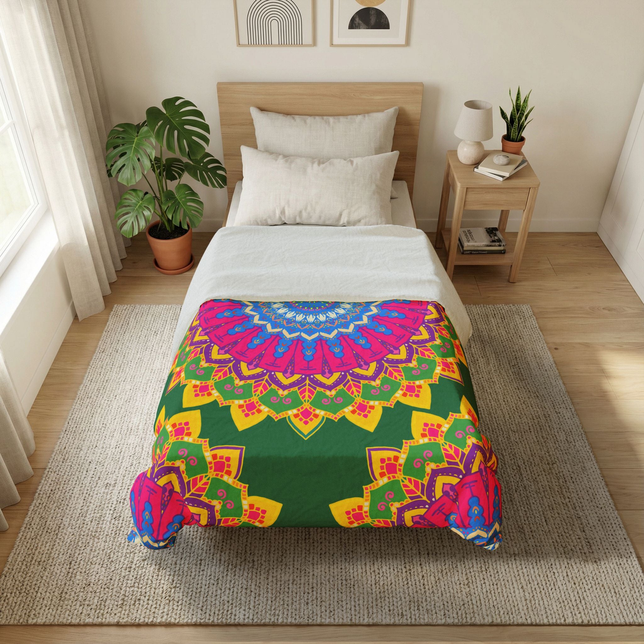 Bohemian Mandala Cotton Duvet Cover