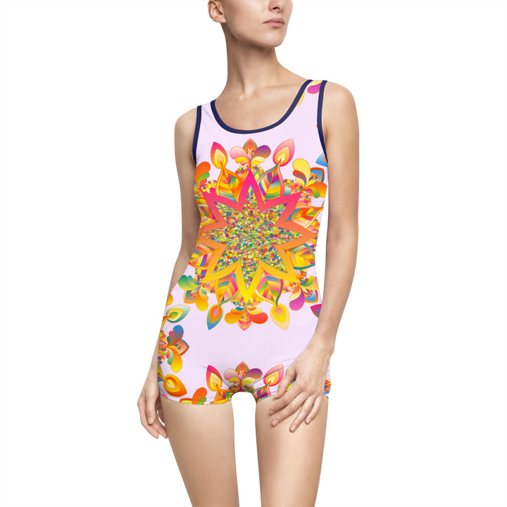Swimsuit Vintage Mandala Art Women's