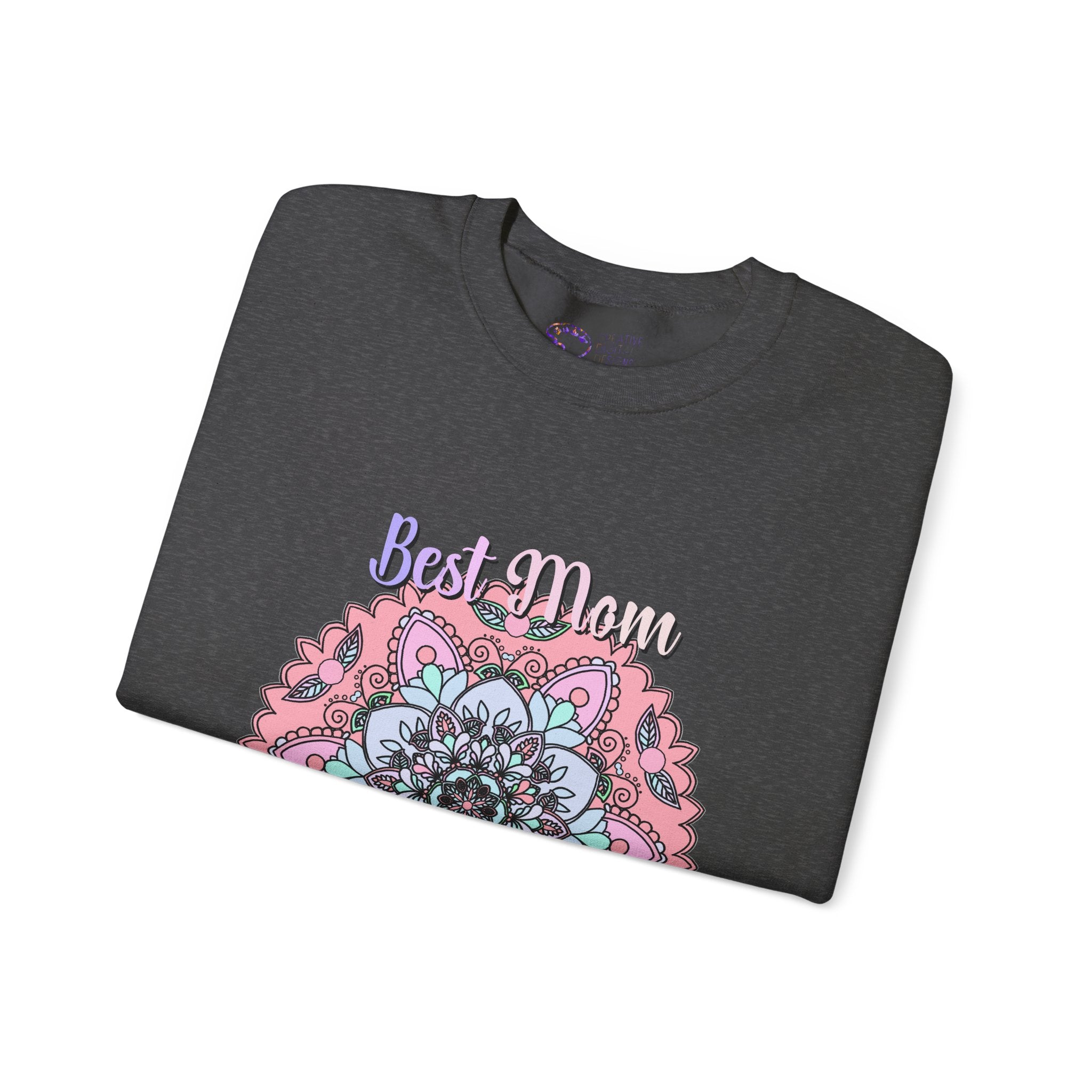 Best Mom Ever Intricate Mandala Art Sweatshirt