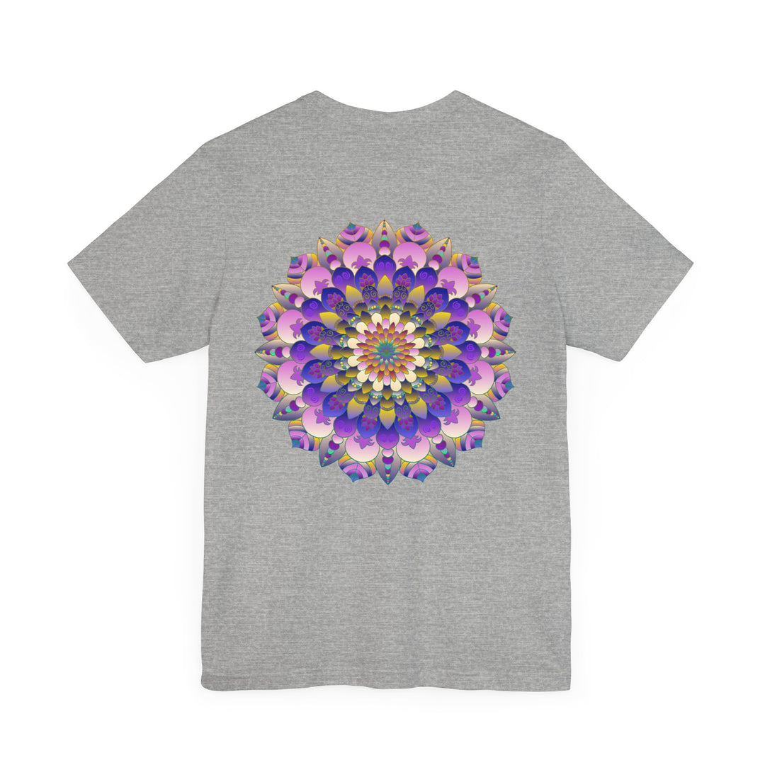  Intricately designed Mandala T-Shirt embodying the essence of spiritual peace and harmony