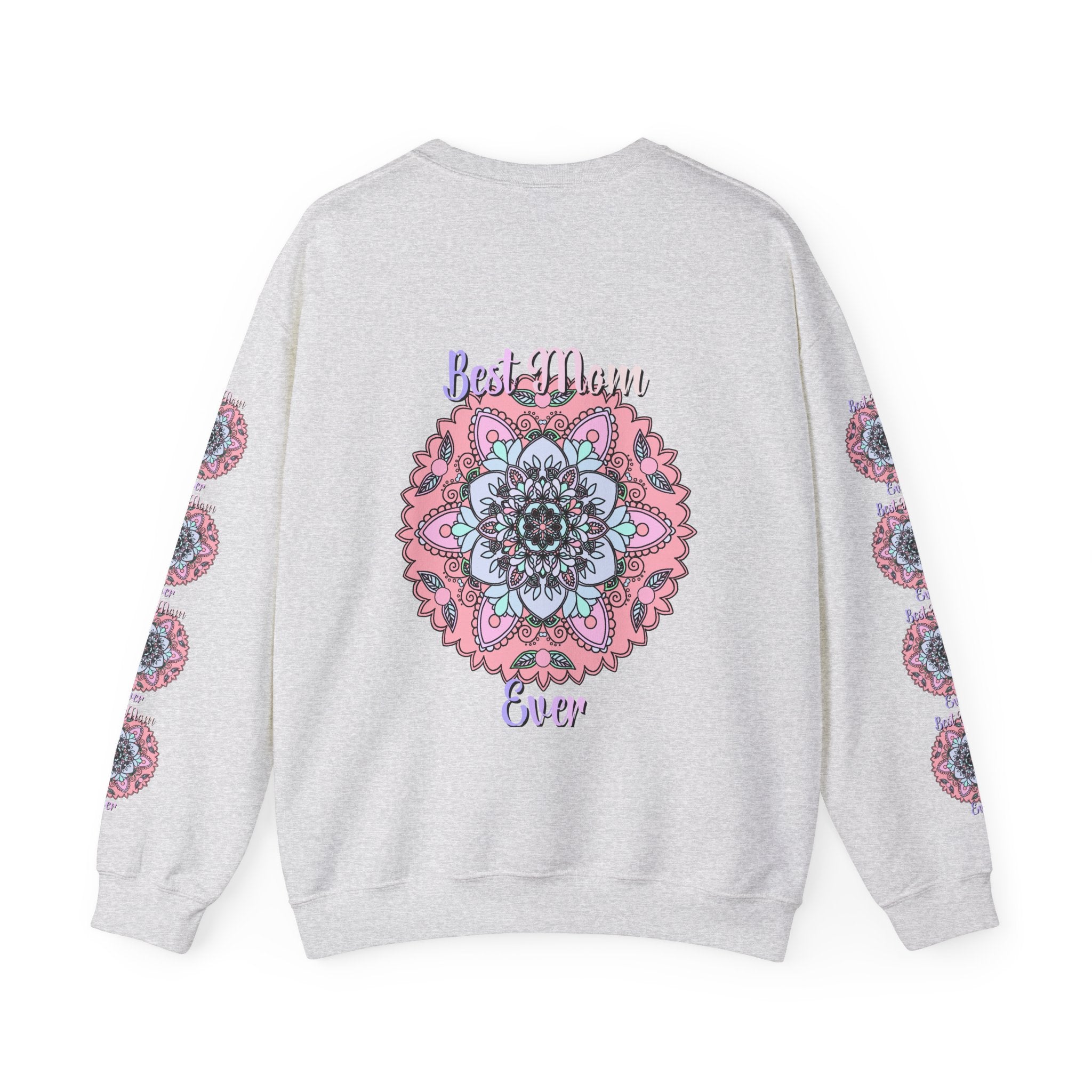 Best Mom Ever Intricate Mandala Art Sweatshirt