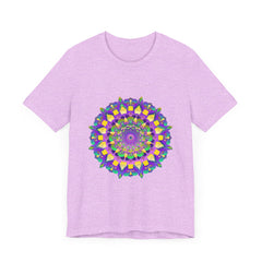 Vibrant Mandala Tee featuring a beautiful design symbolizing peace, harmony, and tranquility for a stylish and meaningful fashion statement