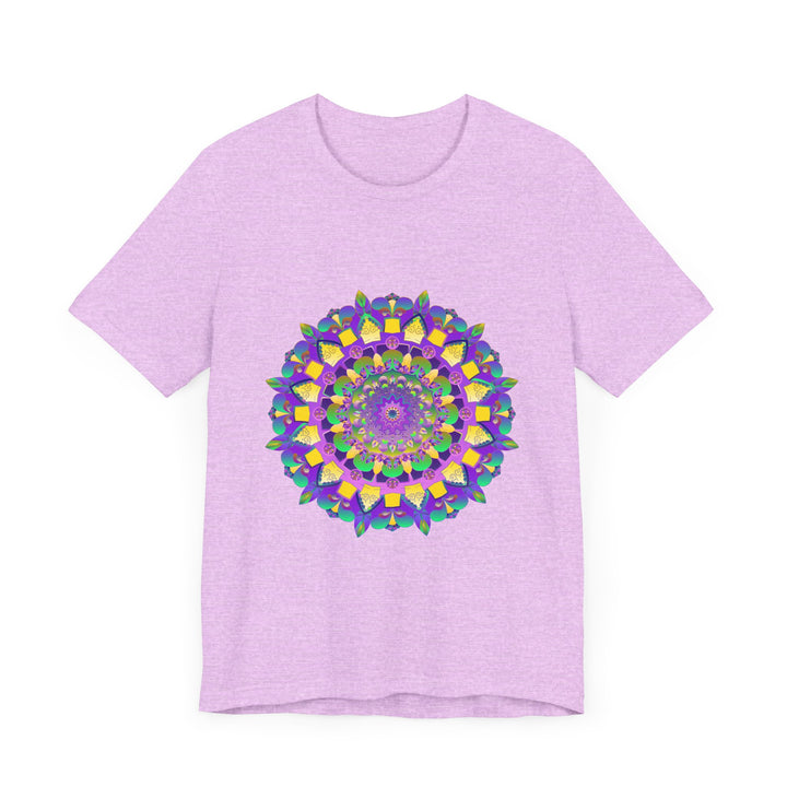 Vibrant Mandala Tee featuring a beautiful design symbolizing peace, harmony, and tranquility for a stylish and meaningful fashion statement