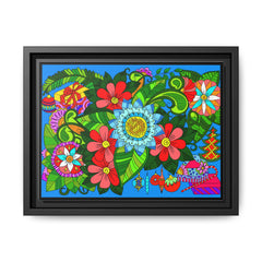 Floral Mandala Art Print With Lush Colors And Creative Energy