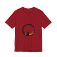 Black Cat Mystery Moon T-Shirt featuring a spooky and stylish design