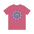 Colorful Mandala T-Shirt Representing Inner Peace and Spiritual Harmony 