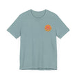 A stunning vibrant mandala tee featuring intricate designs for spiritual peace and harmony, perfect for meditation and yoga practices