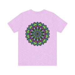 Colorful and vibrant mandala tee promoting inner peace and harmony