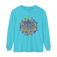 Colorful mandala design long sleeve t-shirt for men and women