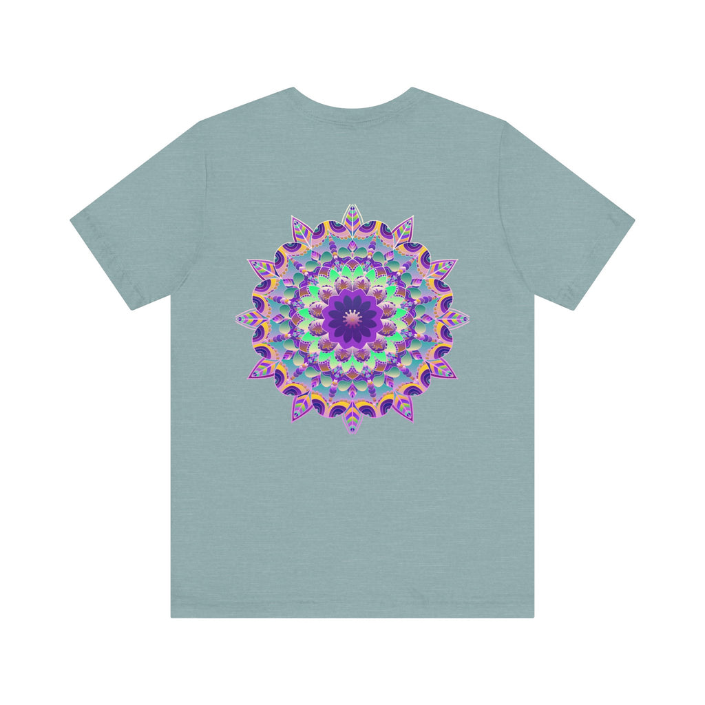Beautiful Mandala Tee featuring intricate design for Spiritual Peace & Harmony