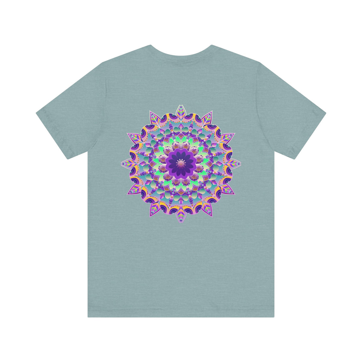 Beautiful Mandala Tee featuring intricate design for Spiritual Peace & Harmony