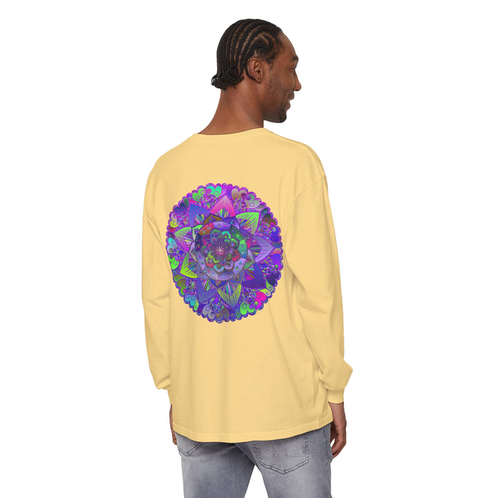 Intricate Mandala Long Sleeve T-Shirt - Psychedelic Art 47