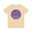  Colorful Mandala T-shirt representing inner peace and tranquility 