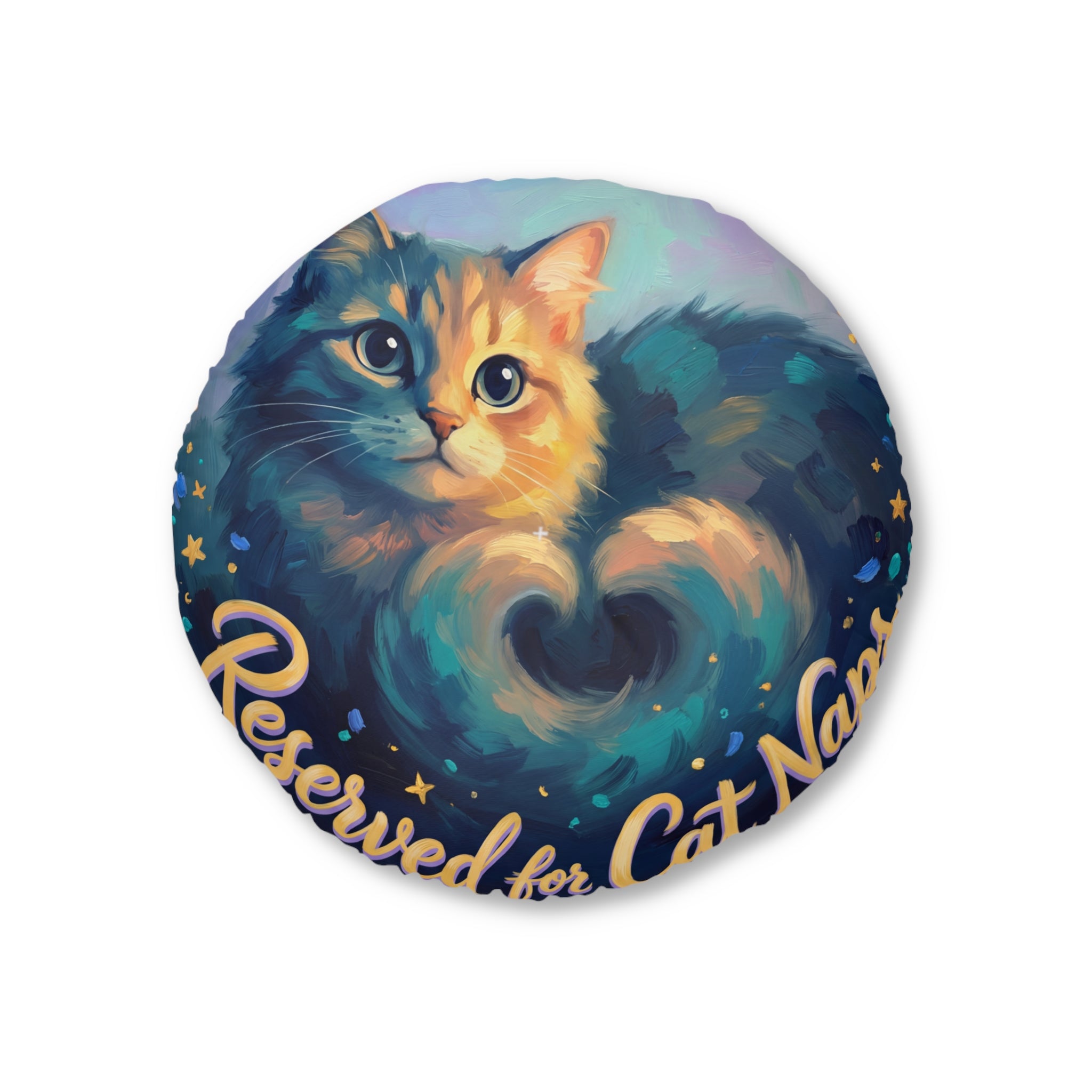 Sunset Sunkiss Cat Floor Pillow