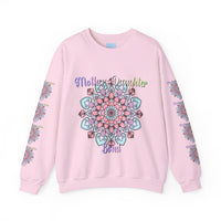 Cozy unisex crewneck sweatshirt with 'Mother-Daughter Bond' design, perfect birthday gift for mom, available in various sizes and colors