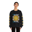 Unisex Heavy Blend™ Crewneck Sweatshirt with '1 Year Down, Forever to Go' design, perfect first year wedding anniversary gift