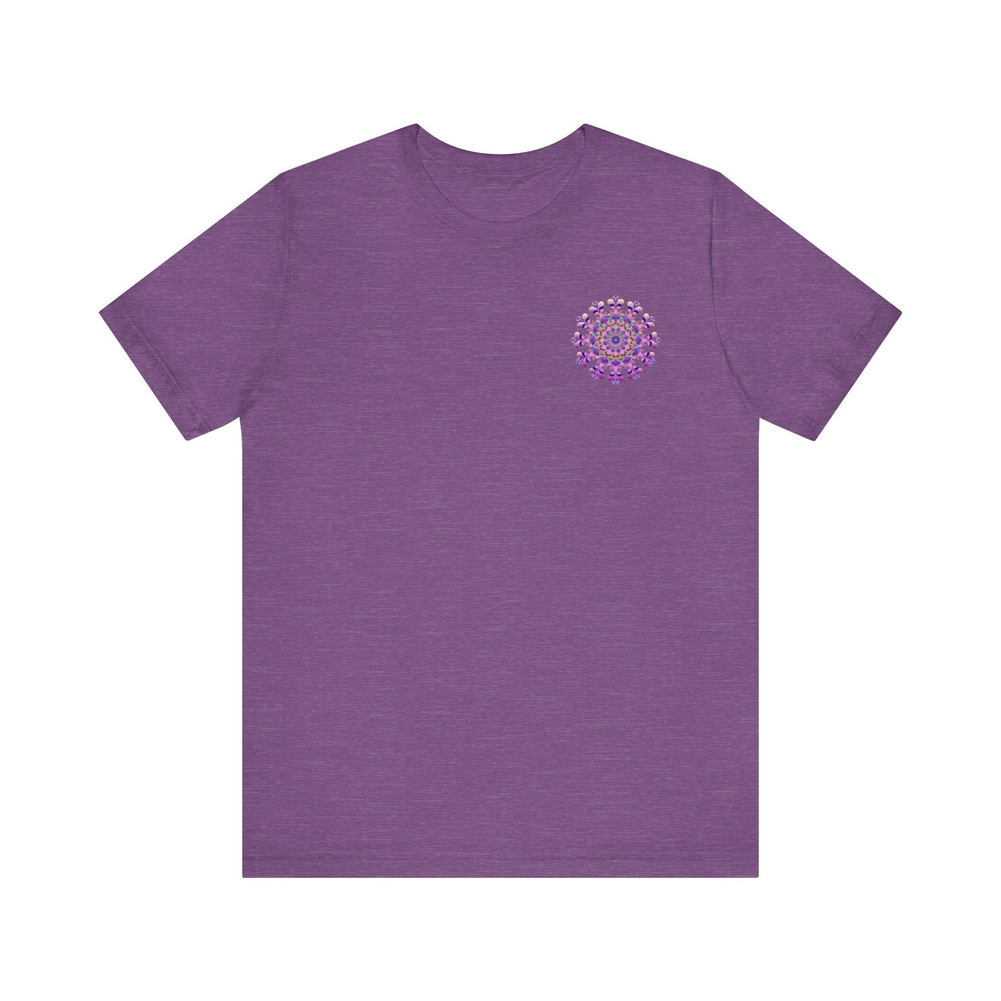 Spiritual mandala tee with intricate design for peace and harmony