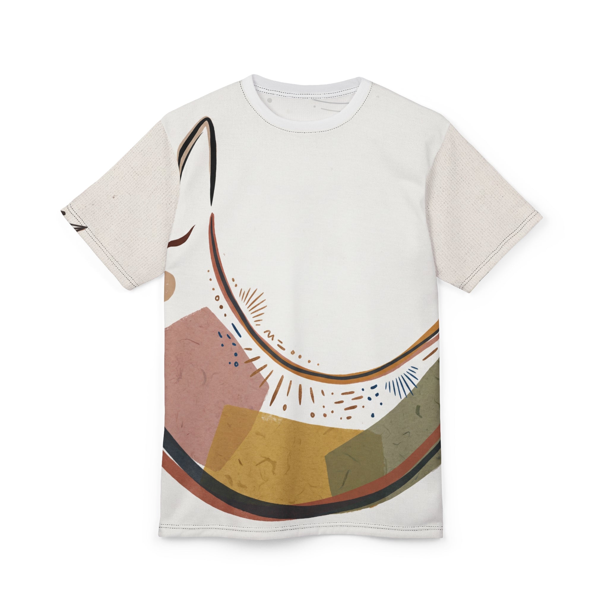 Cozy Crescent Cat — Boho Line Embrace