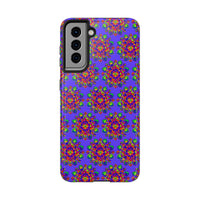 Tiled Hand Drawn Mandala Rainbow Phone Case - Standard alt text 111