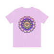 Beautiful mandala t-shirt featuring intricate spiritual design for peace and harmony