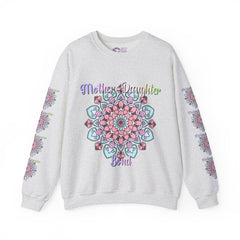 Sweatshirt mit Mandala-Muster zur Feier der Mutter-Tochter-Liebe