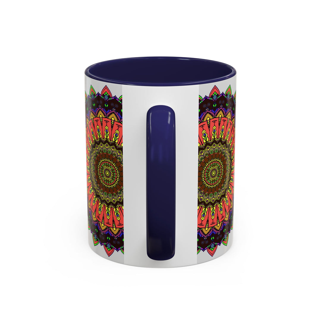  Unique and vibrant mandala art mug for a spiritual and artistic touch 