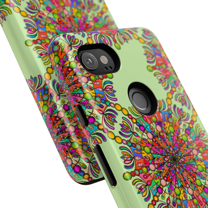Intricate Mandala Phone Case in Lively Colors for Unique Style