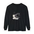 Black Cat Watercolor Splash T-Shirt, a stylish and vibrant piece for cat lovers