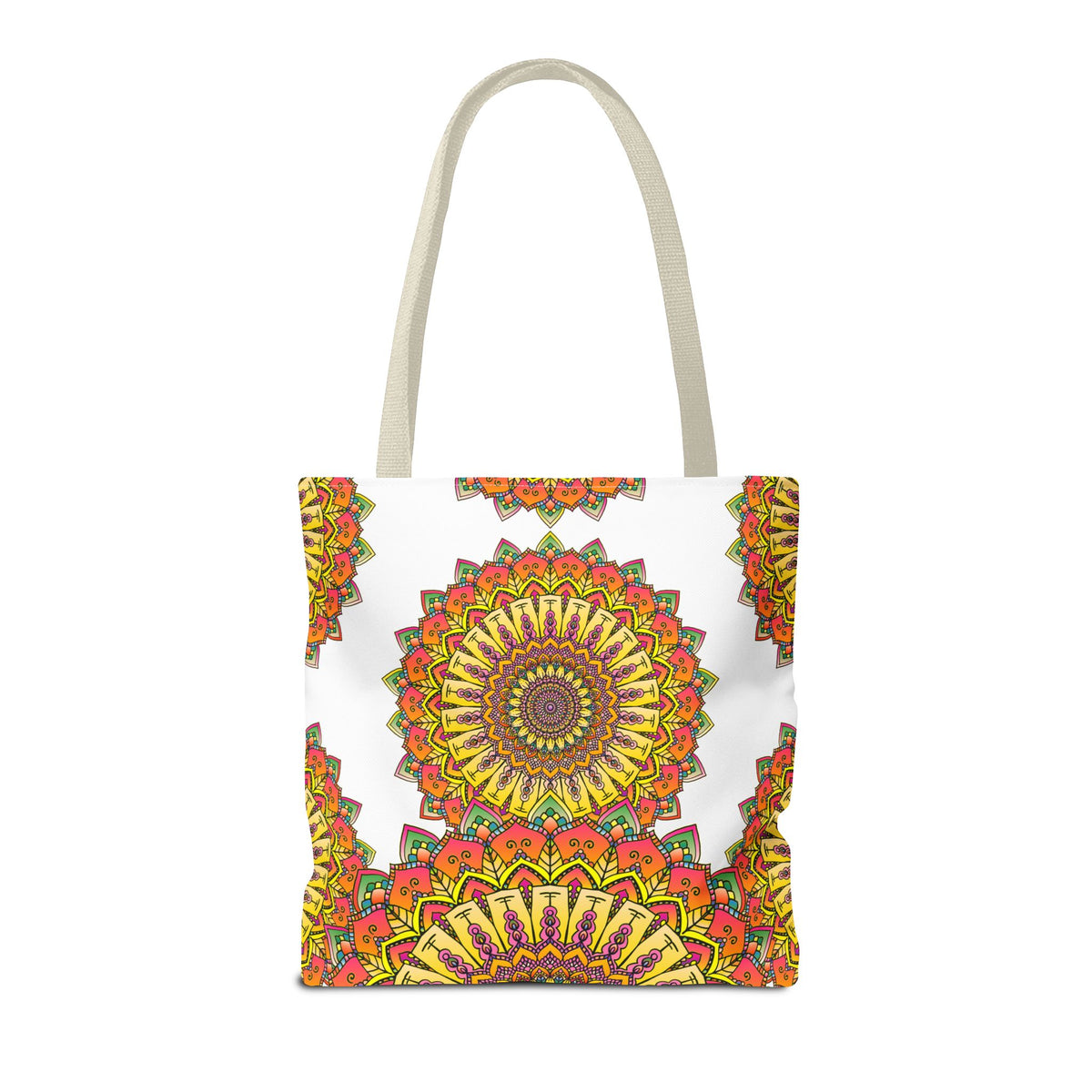 Solar Mandala Tote Bag