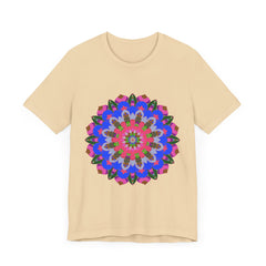 Colorful Mandala Geometric T-Shirt featuring vibrant patterns and intricate designs