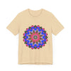 Colorful Mandala Geometric T-Shirt featuring vibrant patterns and intricate designs