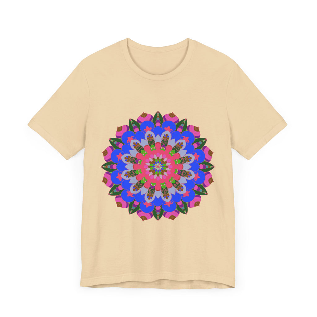 Colorful Mandala Geometric T-Shirt featuring vibrant patterns and intricate designs