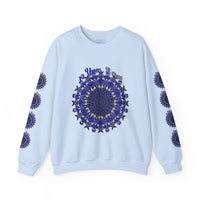 Versatile and comfortable unisex sweatshirt in Heather Grey with 10th Anniversary and 10 Years Strong printed in bold black text