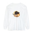 Black Cat & Moon Night Sky T-Shirt with a beautiful design of a black cat sitting on a fence under the moonlit sky, perfect for Halloween and cat lovers