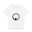 Black Cat Mystery Moon T-Shirt with a spooky and stylish design perfect for Halloween or any occasion