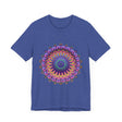 Colorful Mandala Meditation Tee with intricate and vibrant design perfect for meditation and relaxation