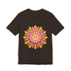 Vibrant Mandala T-Shirt featuring a colorful and detailed design with intricate patterns and bright hues, perfect for adding a pop of color to your wardrobe