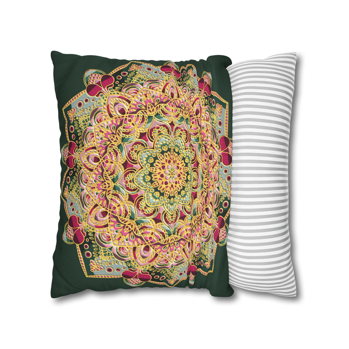 Mandala Boho Square Pillowcase