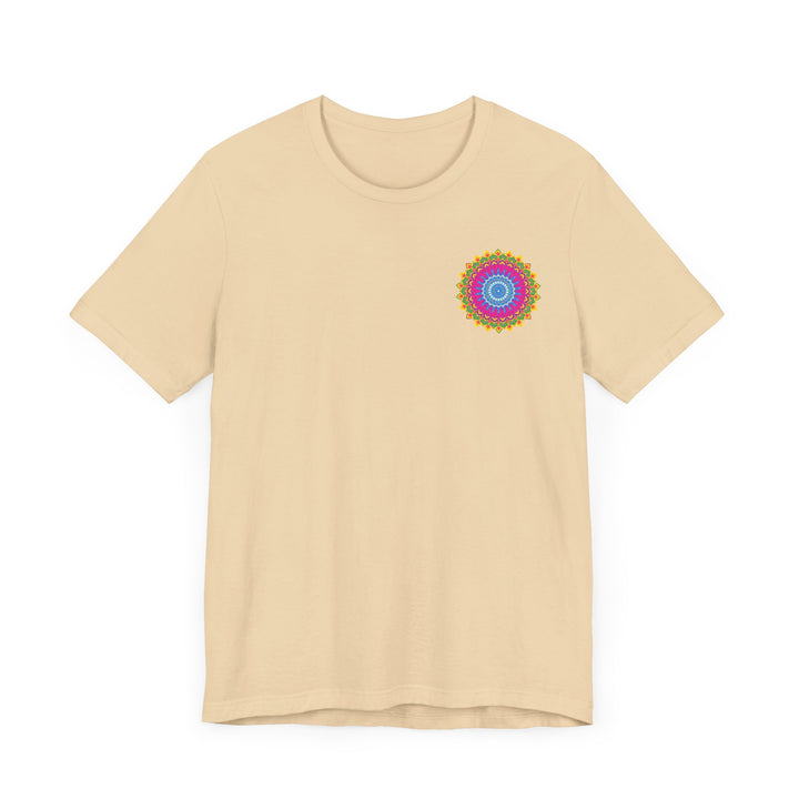 Vibrant Mandala T-Shirt showcasing a beautiful design for spiritual peace and tranquility, perfect for those seeking inner harmony and positive energy