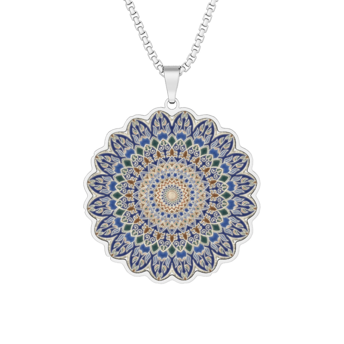 Mandala Pendant Necklace