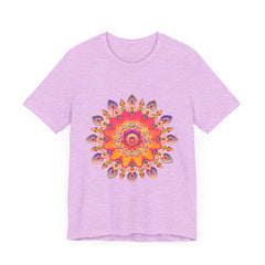 Vibrant Mandala T-Shirt - Colorful Spiritual Design alt text 36