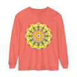 Colorful and intricately designed mandala long sleeve shirt for all genders