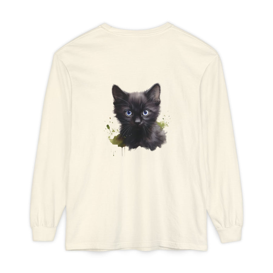 Full Sleeve Tee | Mystic Black Cat